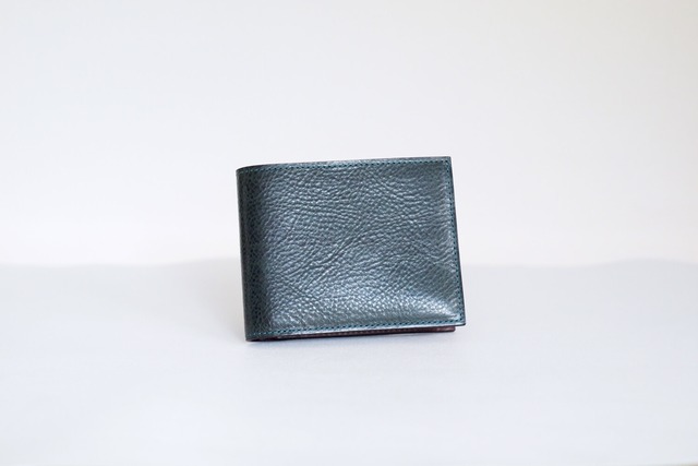 二つ折り財布/BlueGreen
