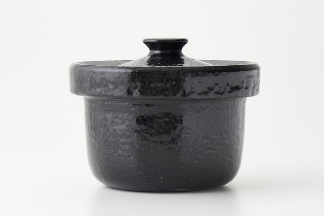 濃黒３合釡鍋雑穀ご飯鍋