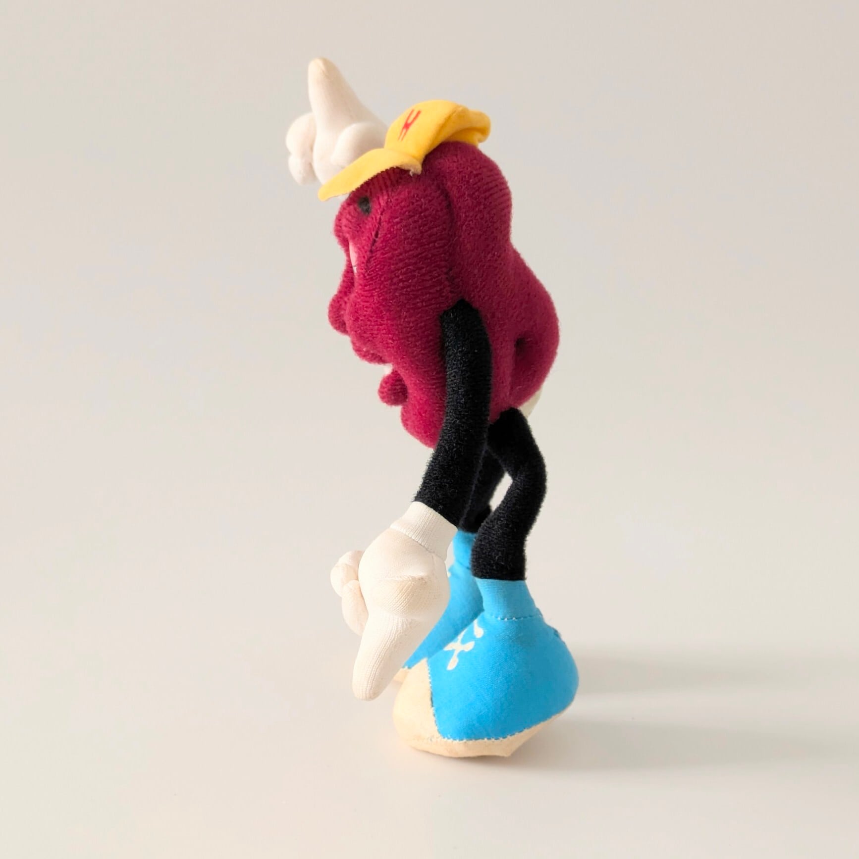 ☆ VINTAGE 1988 ☆ 【 California Raisins（カリフォルニアレーズン） 】 『 HARDEE'S SOFT RAISIN CONGA DANCER 』ベンダブルぬいぐるみ / plush toy / ビンテージトイ 〚アメリカン雑貨 アメトイ〛