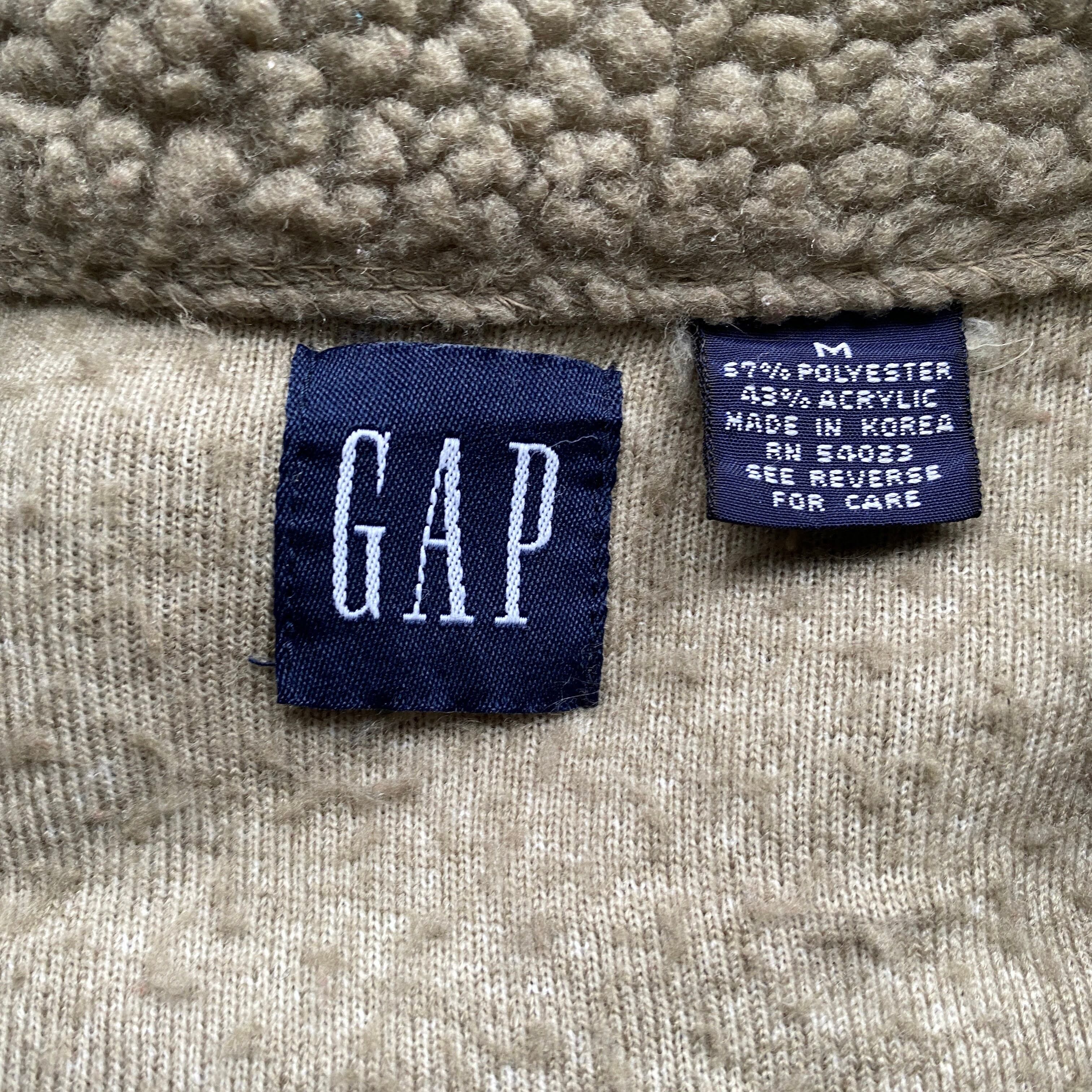 年代〜年代 OLD GAP オールドギャップ 無地 ボア フリース