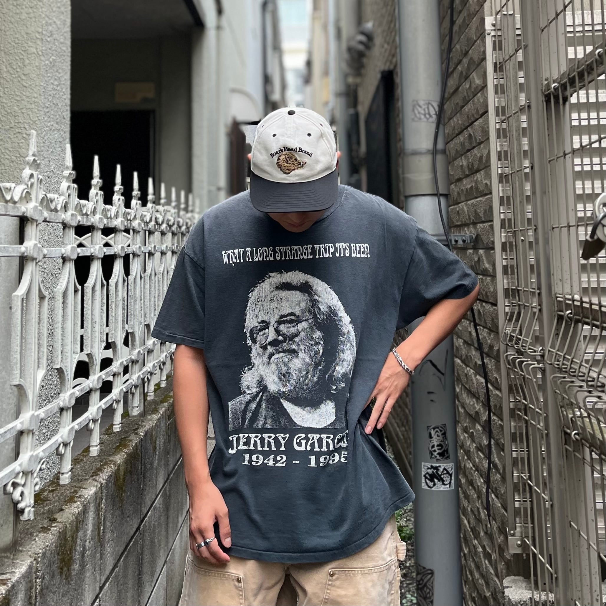 90s vintage Jerry Garcia Tシャツ USA製 ヒッピー - 通販 - csa