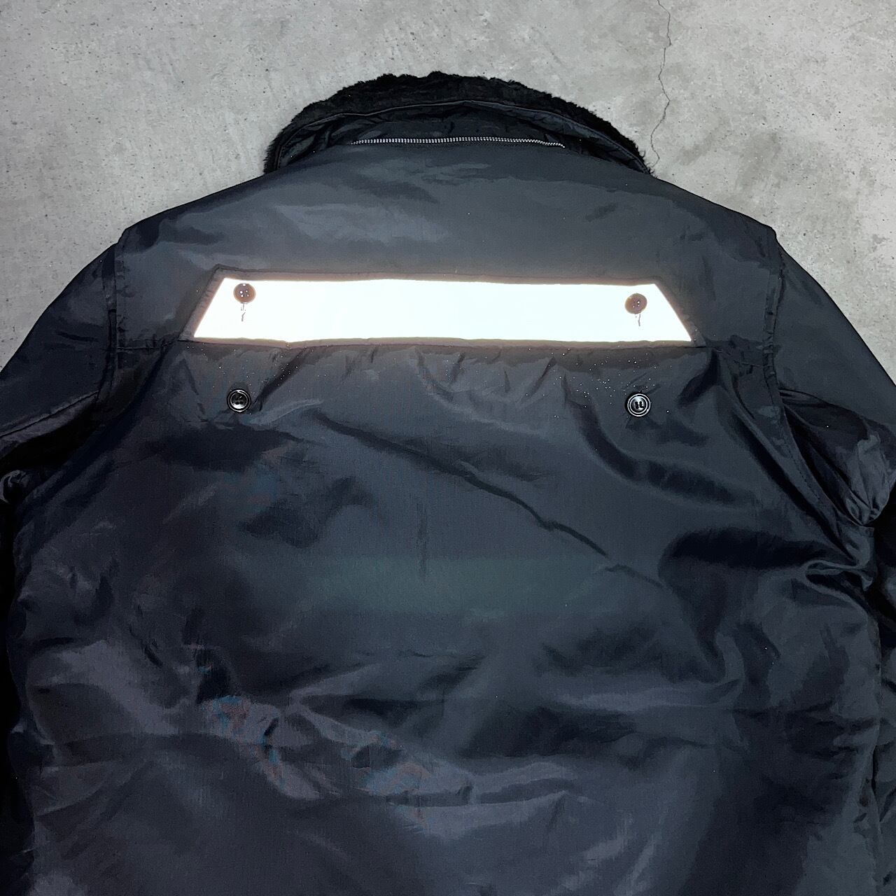 80年代 GOLDEN BAY SPORTSWEAR ポリスマンジャケット メンズ2XL相当