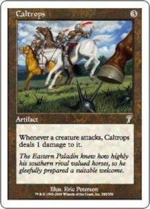 MTG《鉄びし/Caltrops(7ED)》英語