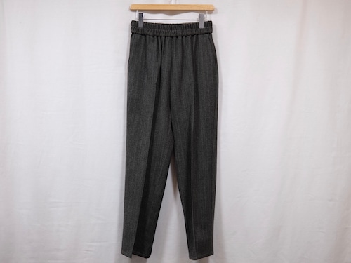 semoh”wool easy pants black”