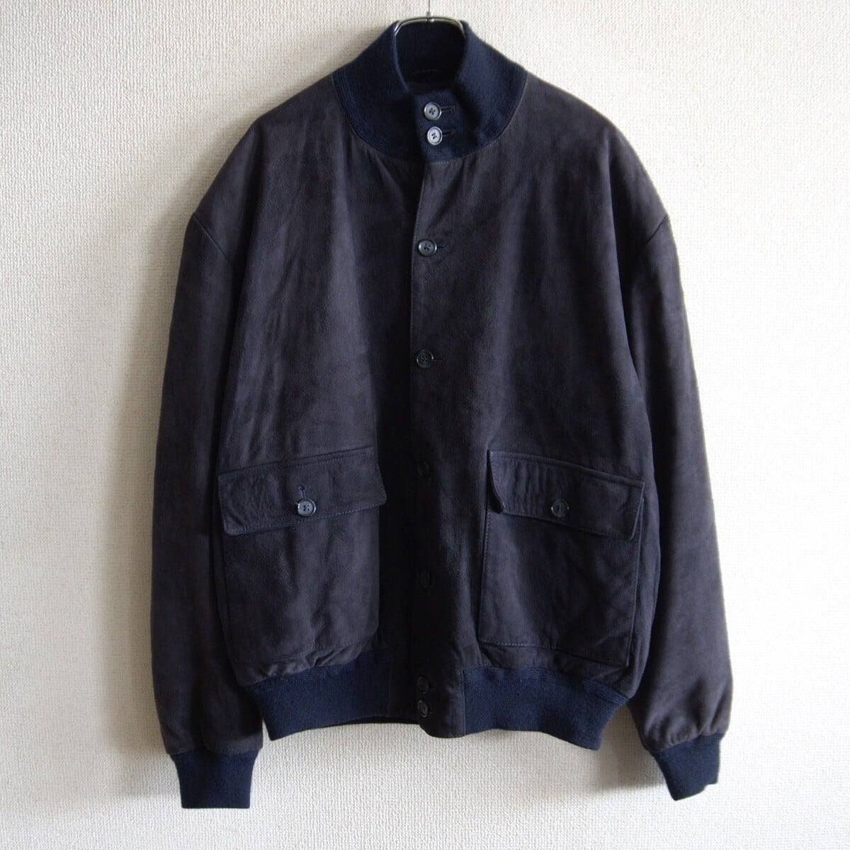 80S】 BURBERRYS 【スウェード バルスター ジャケット】レザー
