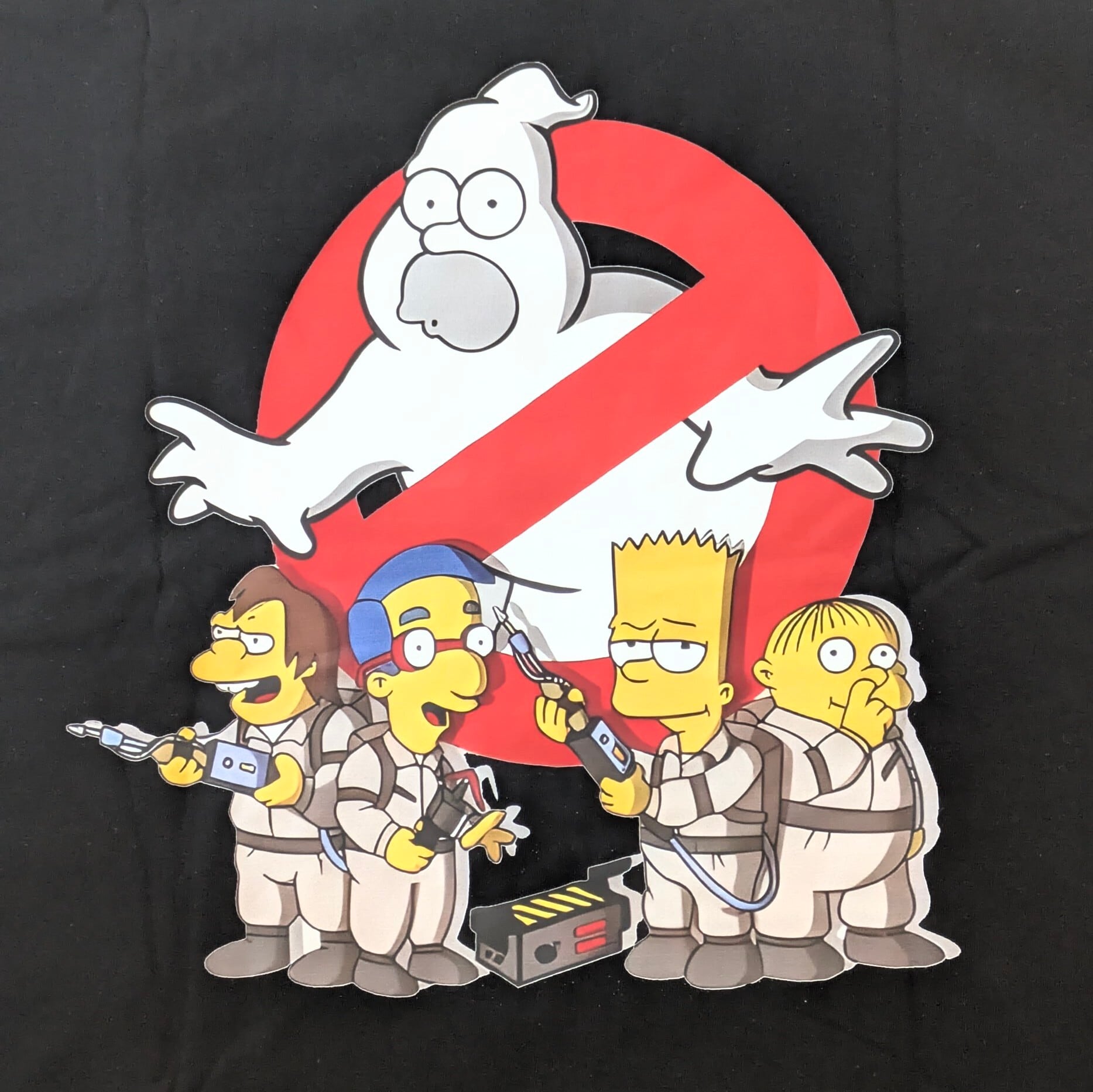 【 The Simpsons（ ザ・シンプソンズ ) 】『 Homerbusters / ホーマーバスターズ 』 シンプソンズ×ゴーストバスターズ / Tシャツ〚アメリカン雑貨 アメトイ〛