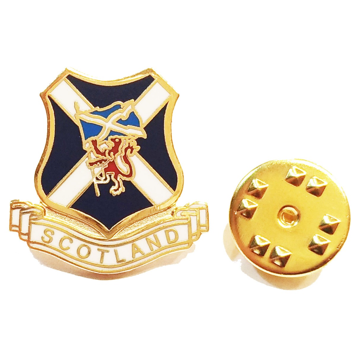ピンバッジ【紋章=スコットランド】Tradition 90040-T1081 | 英国雑貨 