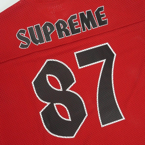 Size【M】 SUPREME シュプリーム ×Spitfire 26SS Football Jersey Red