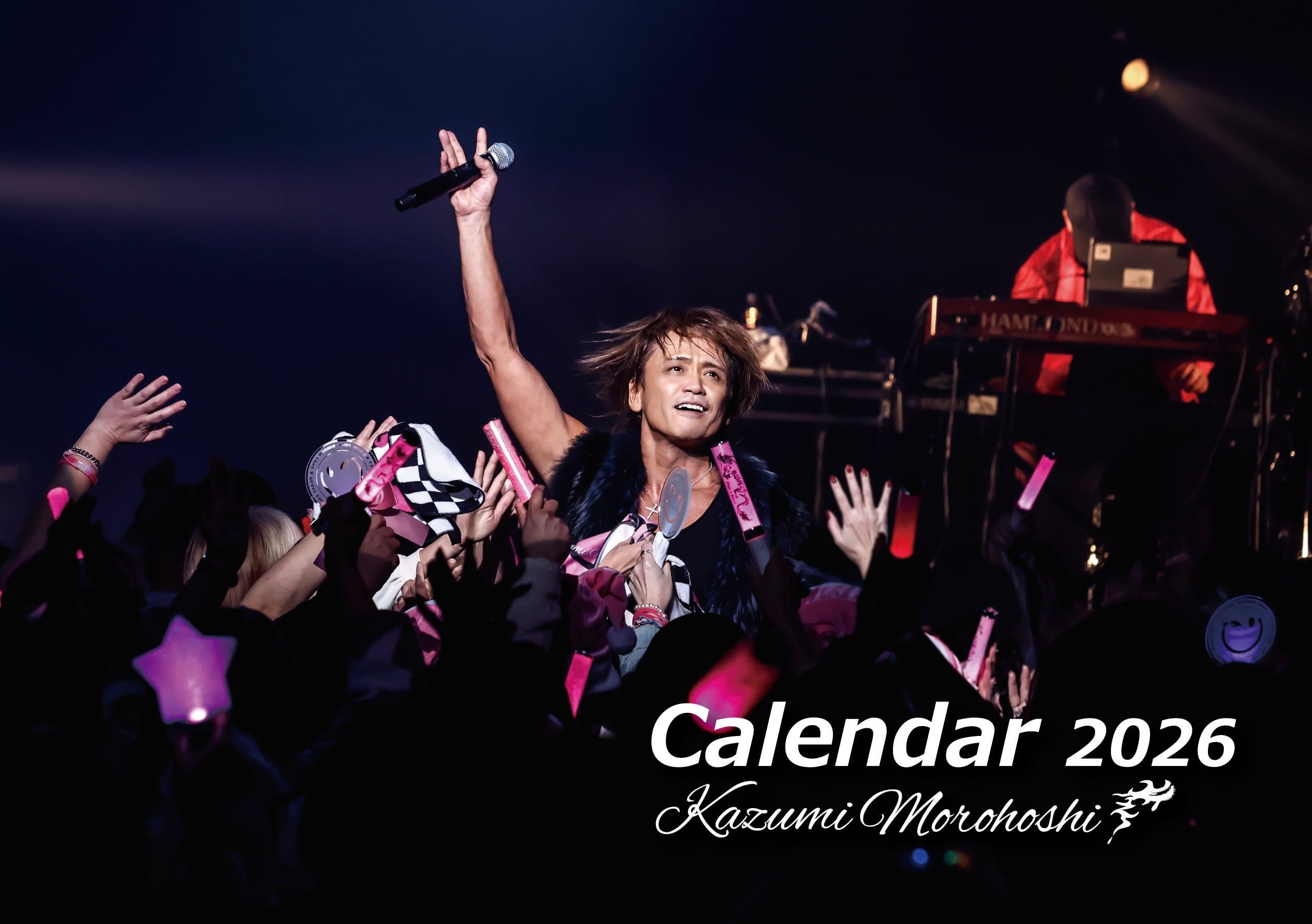 K-1328 壁掛けカレンダー2026（LIVE） | Pin,K OFFICIAL GOODS SHOP