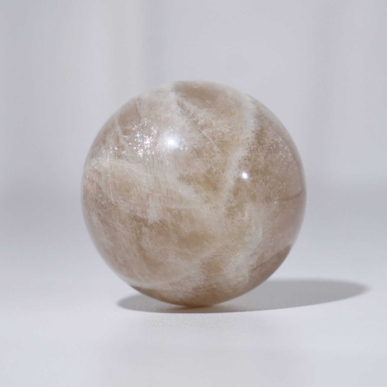 ブラウン ムーンストーン  / スフィア【φ4.2cm】