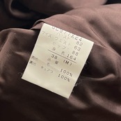 gigli ジジリ デザイン 長袖 ワンピース M/ブラウン レディース