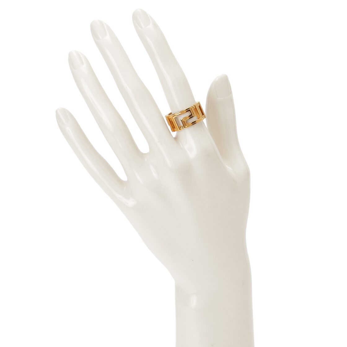 ヴェルサーチ VERSACE DG57594 DJMT 3J000 23号 グレカモチーフ リング 