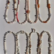 [ ピクチャージャスパー ] 淡水パールネックレス［GSN109］