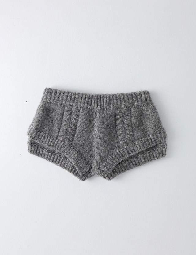 【ulikasanctus】ROPE KNIT SHORTS