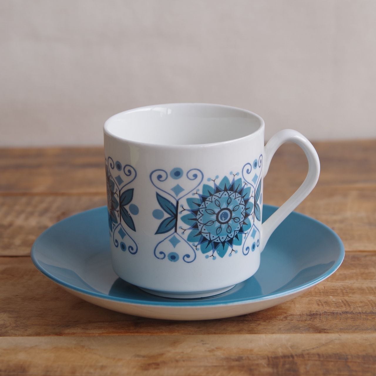 ドイツ　エッシェンバッハ　ポット　カップ＆ソーサー　クリーマー　シュガー エッシェンバッハ グレー シルバー ダマスク柄 シュガーポット