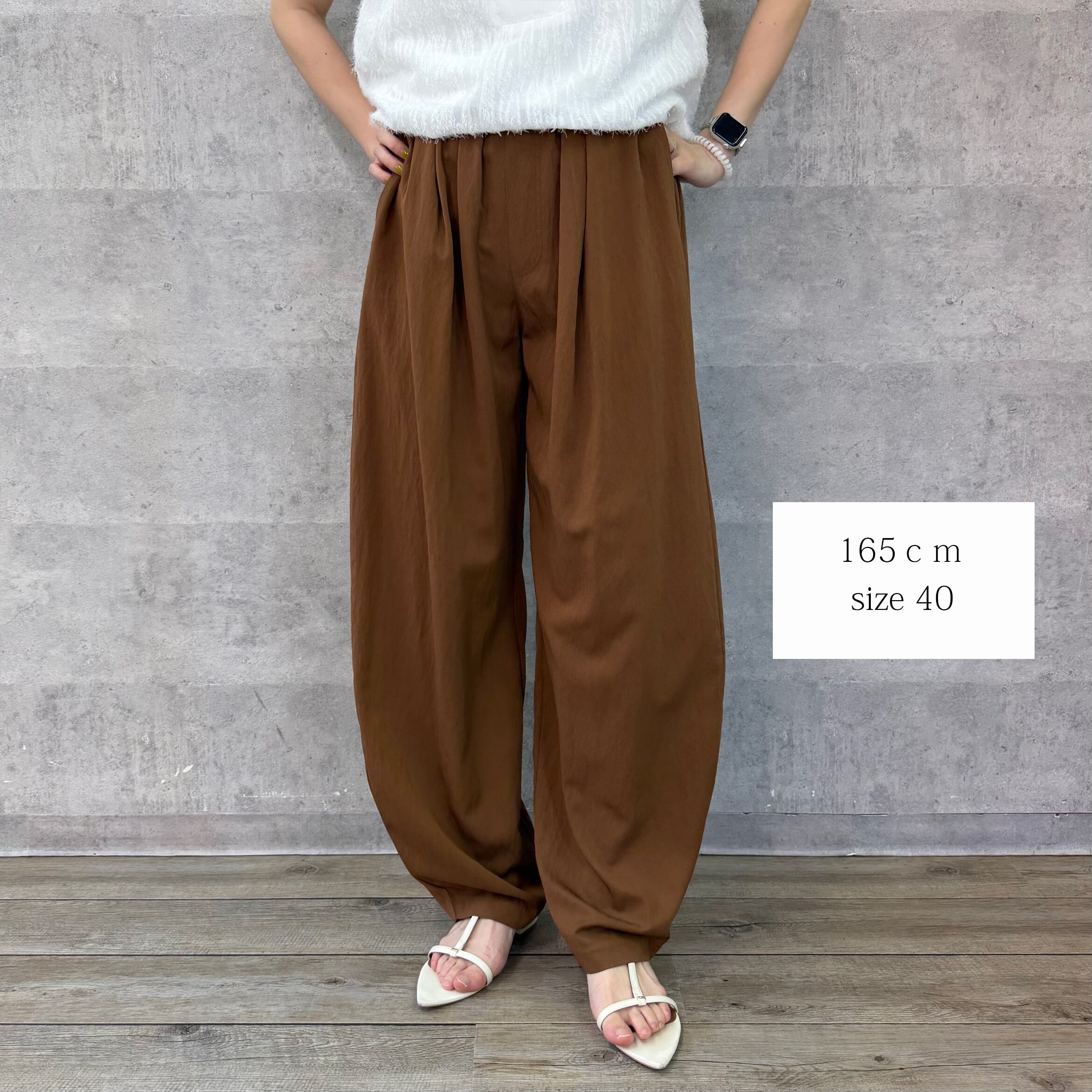 【a_a】annakerry ソフトモロッコ2026 再入荷 即納：ソフトモロッコパンツ2026（NO.59252608） | AnnaKerry