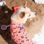 【PUPPYGARRERY公式】Little panther cooling jumpsuit 　2XL-3XL