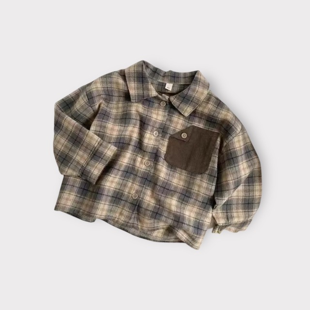 《取寄》plaid shirt
