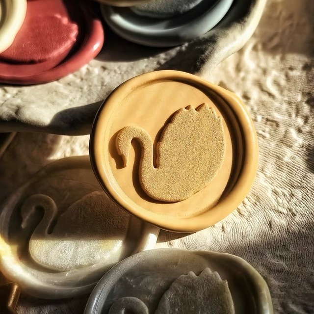【SELECT】Wax Seal Stamp│ SWAN①【OCEANIC】