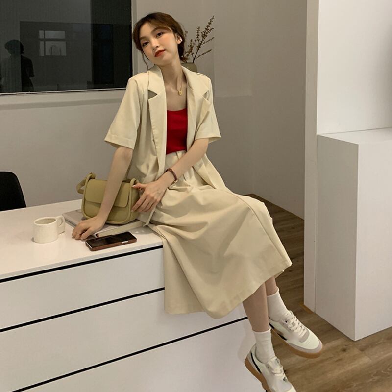 レッドサマースカート ストリート 夏物 試着室74909189931