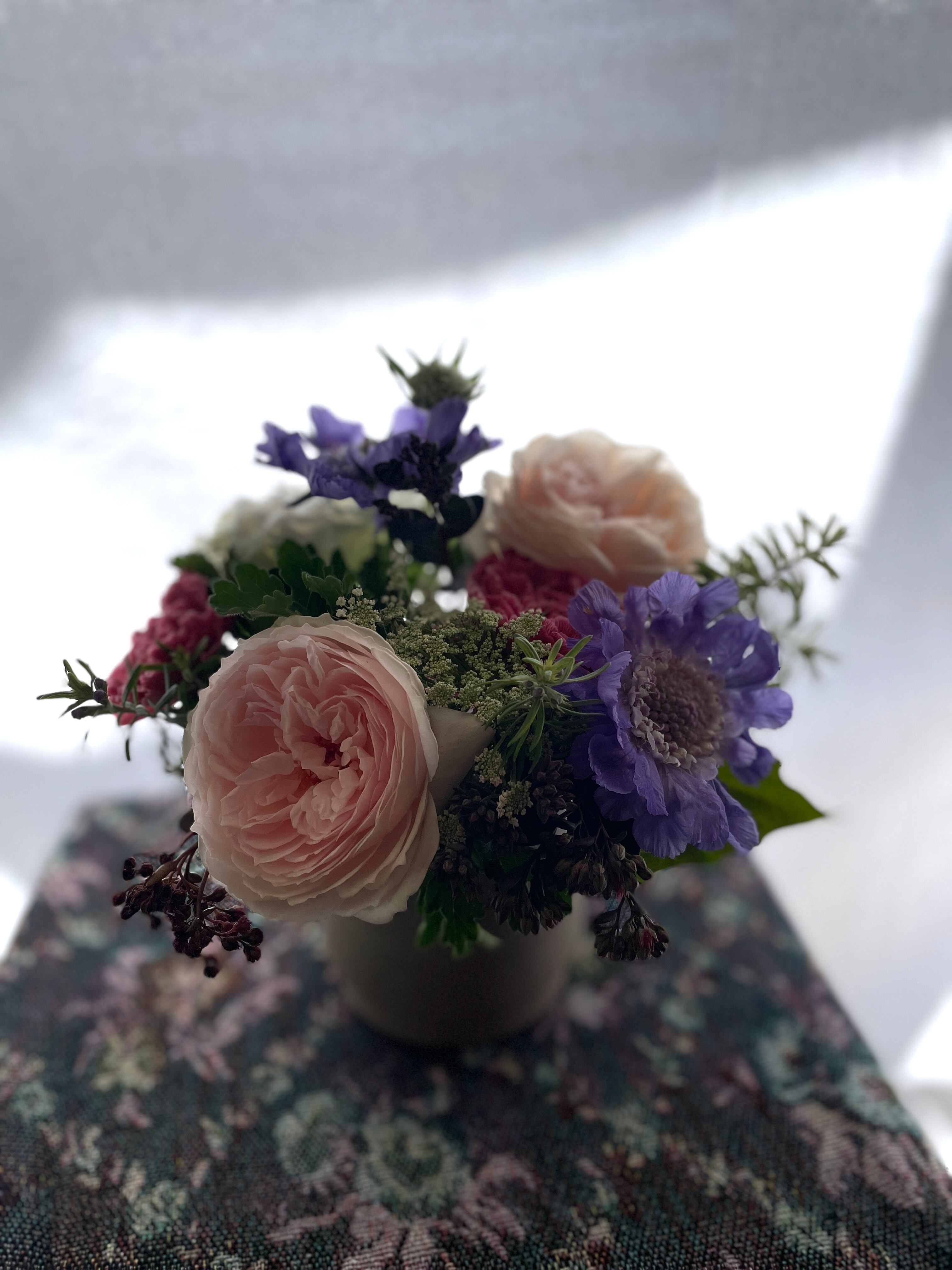 5/11日~12日到着便//thanks flower (S size) //ピンクのバラ   for Mother's Day //