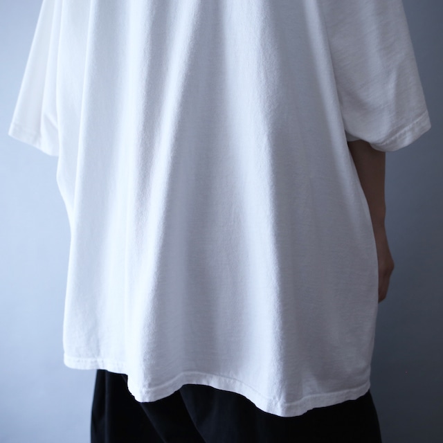 "PLANET HOLLYWOOD"  XXL over silhouette h/s tee