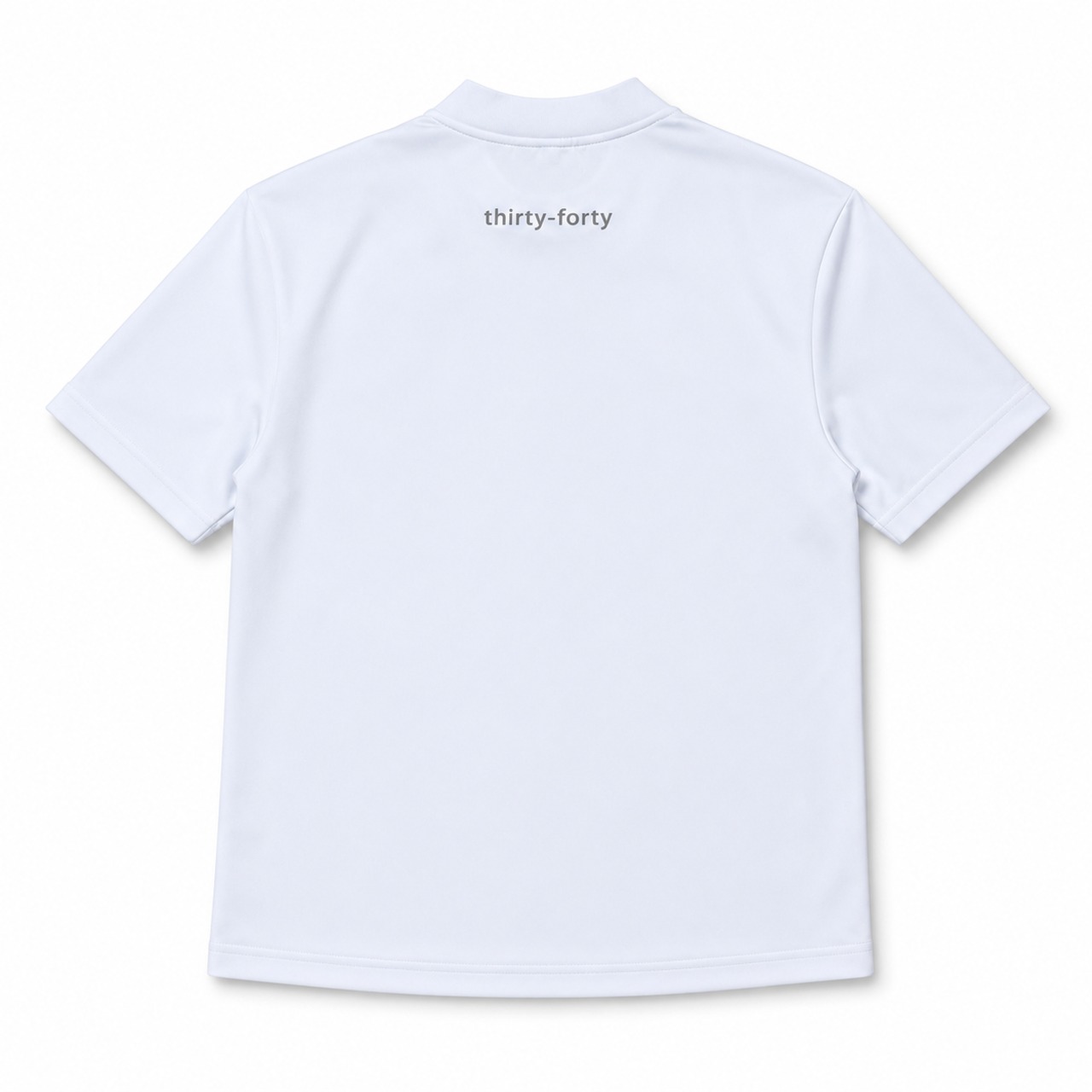 ヘンリーネックシャツ　ホワイト・ユニセックス【20％OFF】¥4,900 → ¥3,920 - 2