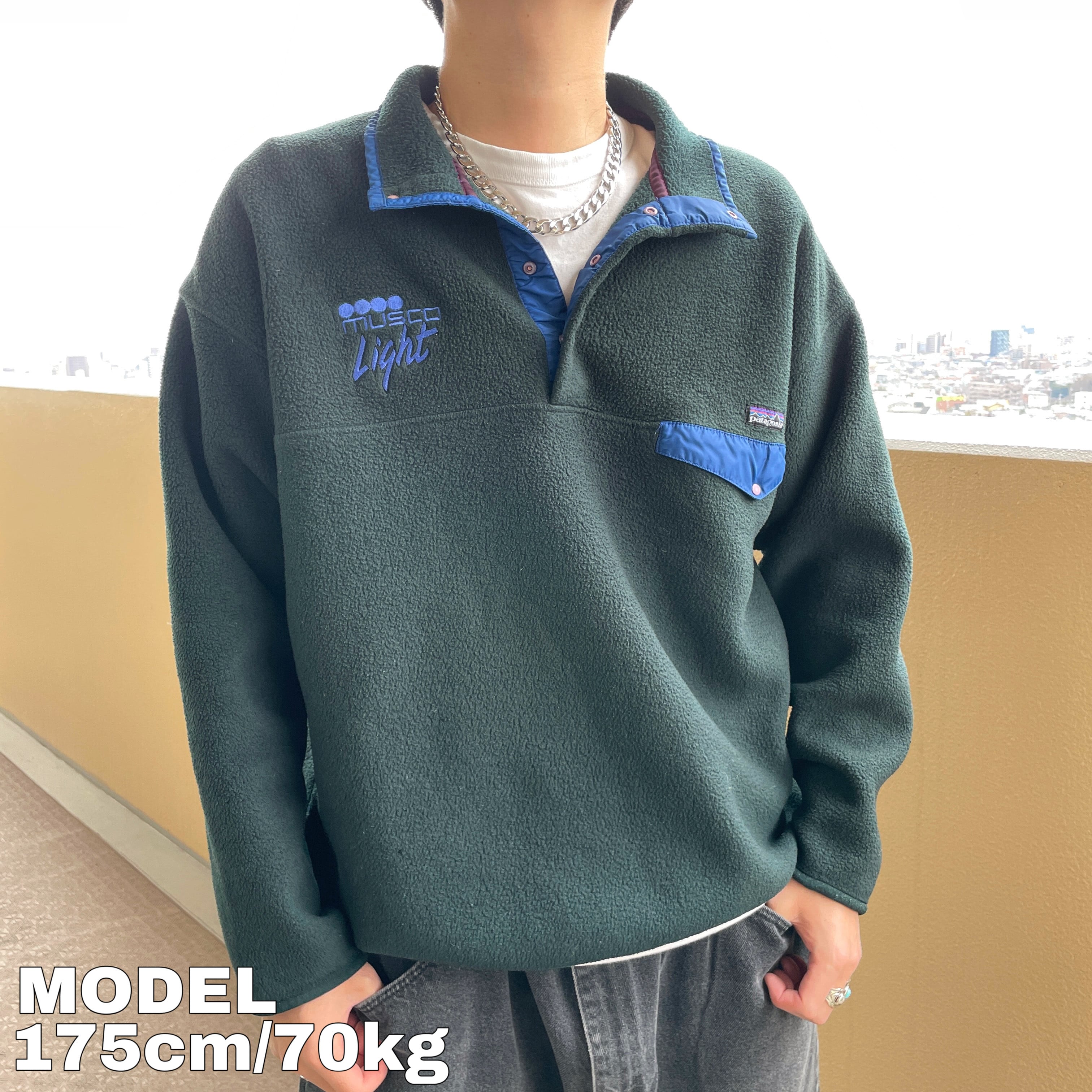 patagonia スナップT フリース　ビンテージ　90s 80s xl