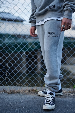 EVILACT " HEAVY SWEAT PT " GRAY