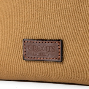 ZIPPED POUCH 3rd / DALBY CANVAS  KHAKI