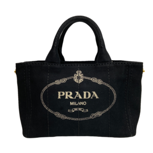 PRADA プラダ カナパ トートバッグ ブラック 2WAYバッグ 7806-202207