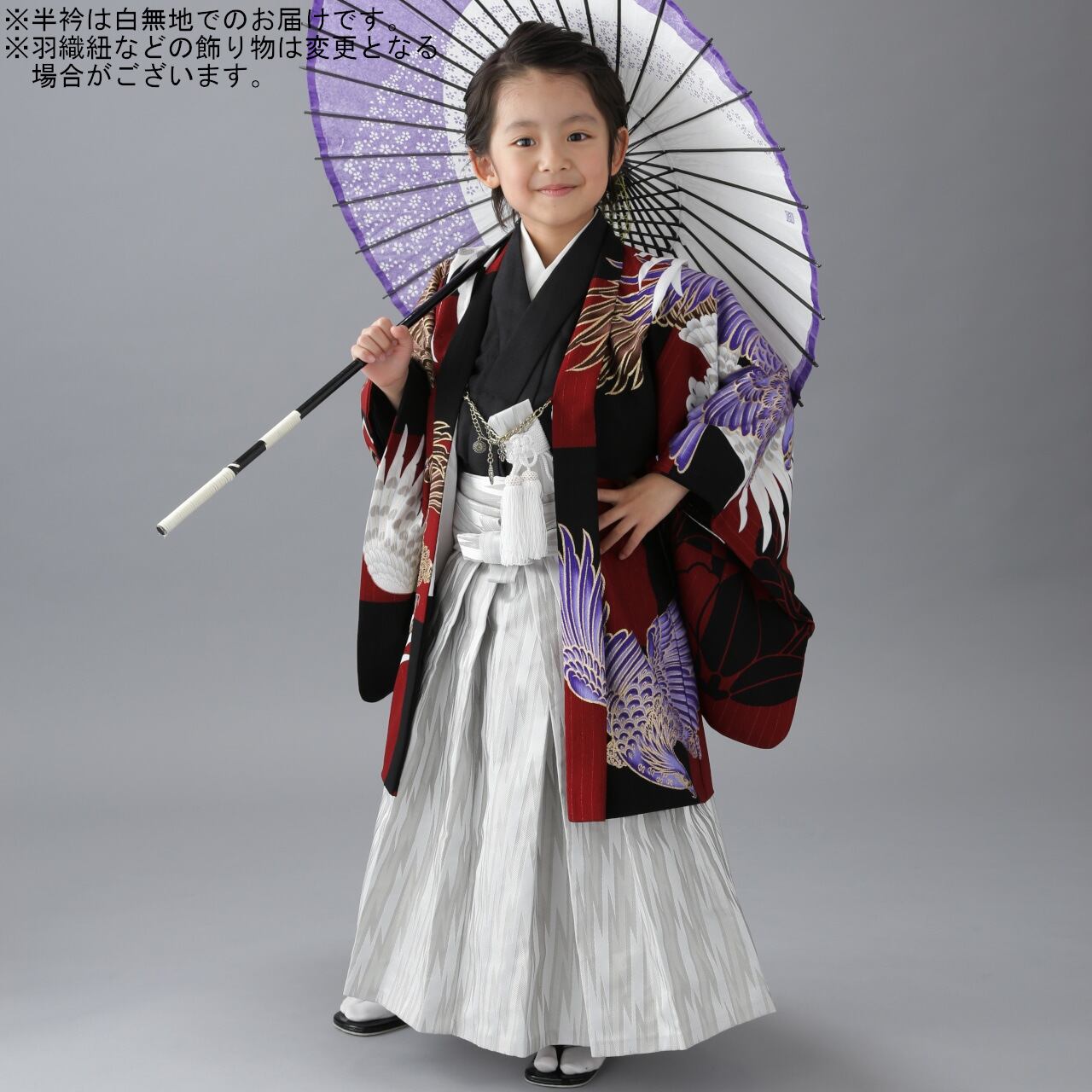 レンタル】七五三着物 5歳 男の子 JAPANSTYLE 赤 【G113-E106（6993