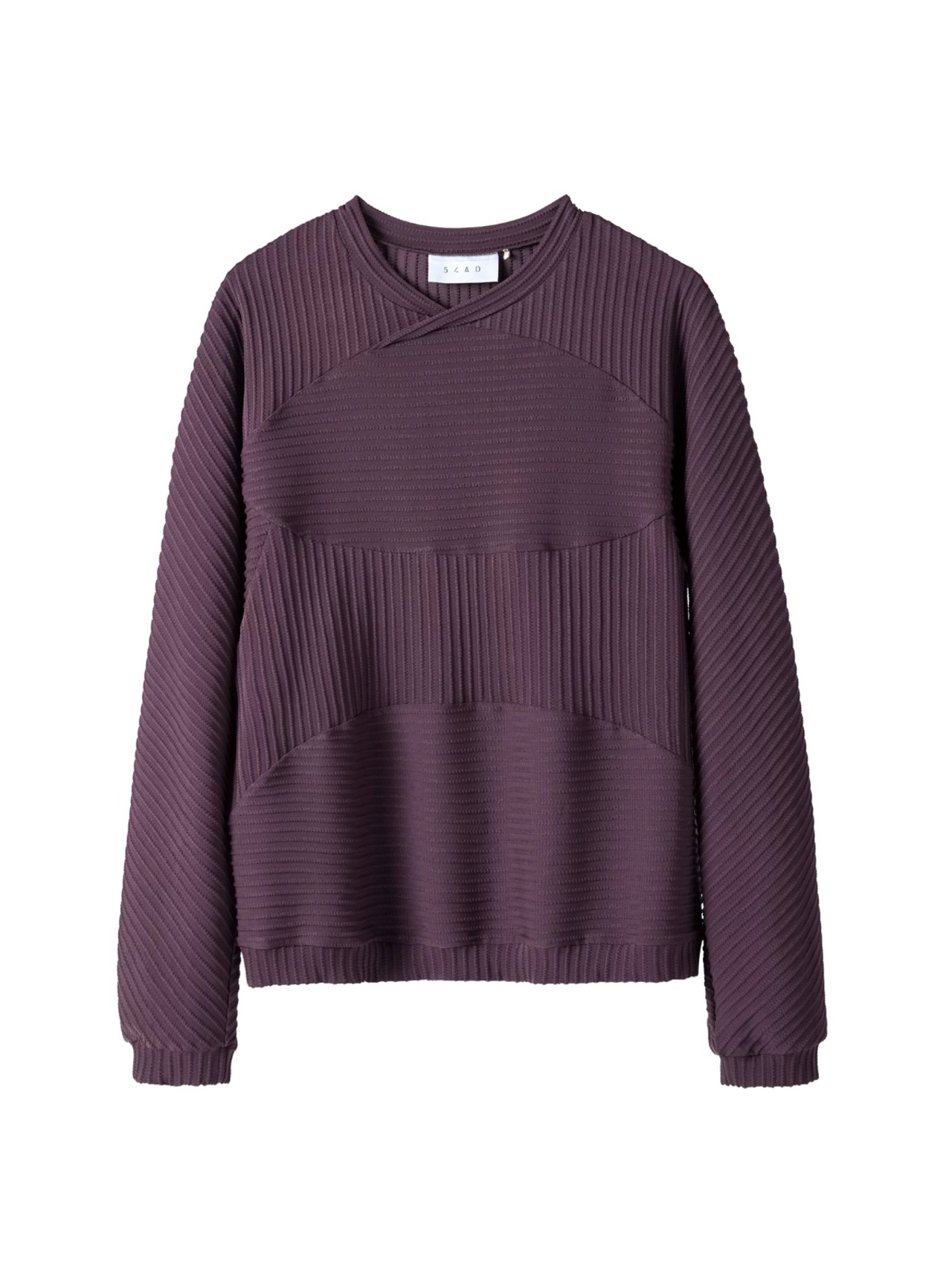 54A0 Deconstructed Bamboo Knit Top