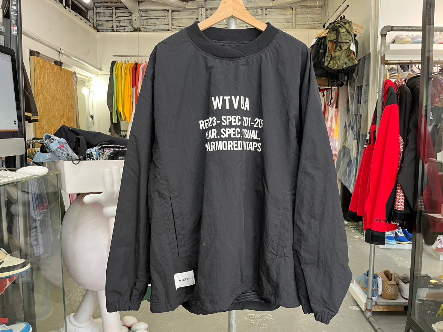 WTAPS SMOCK JACKET BLACK 04 221BRDT-JKM04 95869 | BRAND BUYERS OSAKA