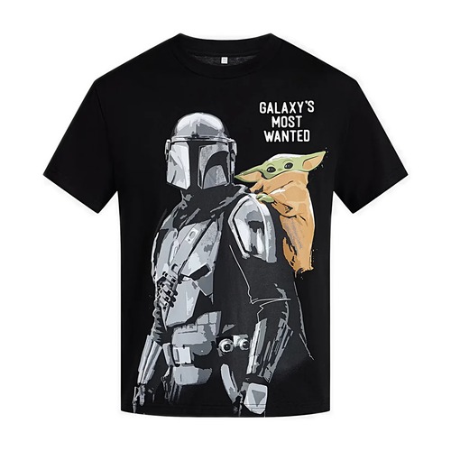 スター・ウォーズ マンダロリアン・アンド・グローグー グラフィック Tシャツ