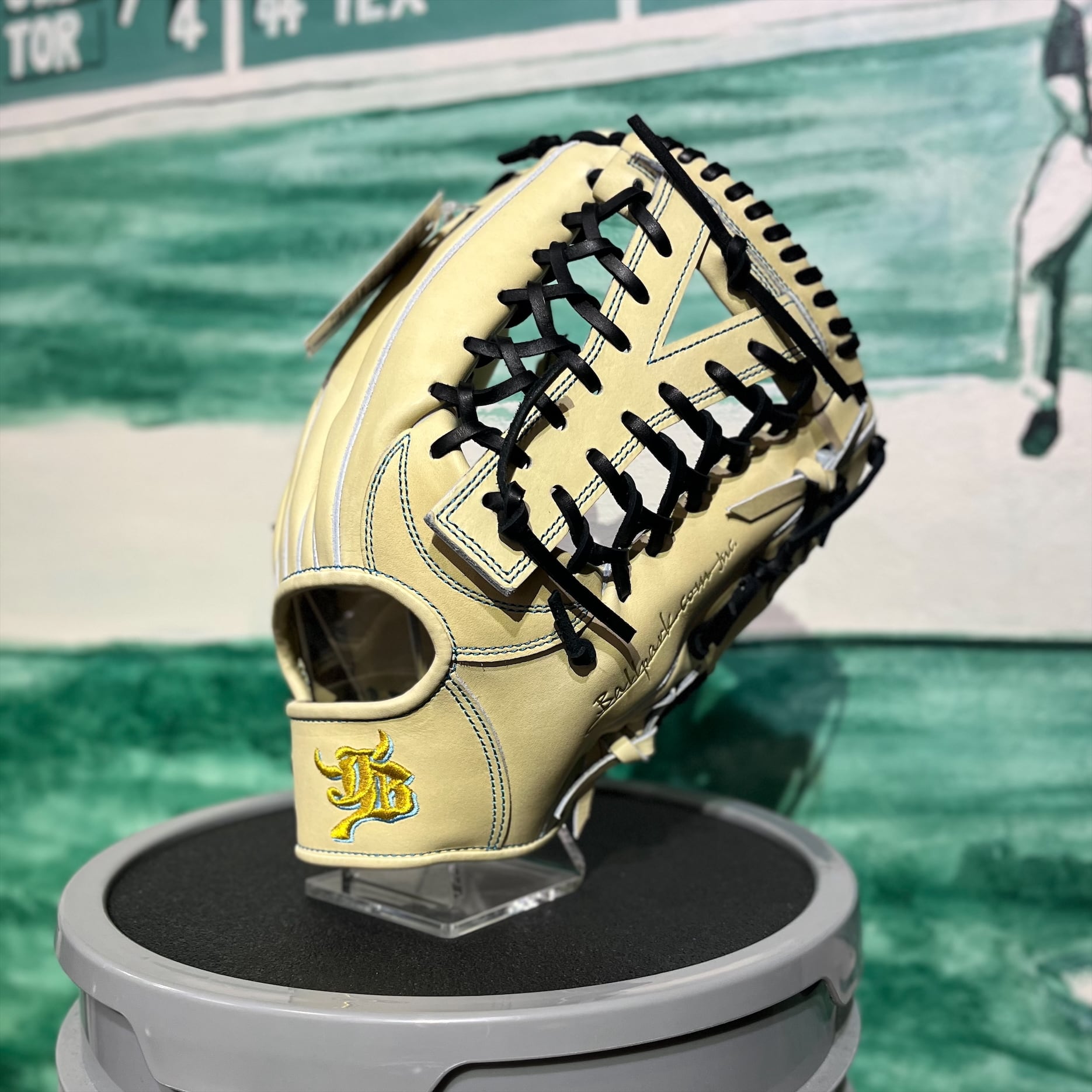 外野手用 和牛jb 硬式グローブ 手揉み型付け加工 和牛jb 硬式 一般 外