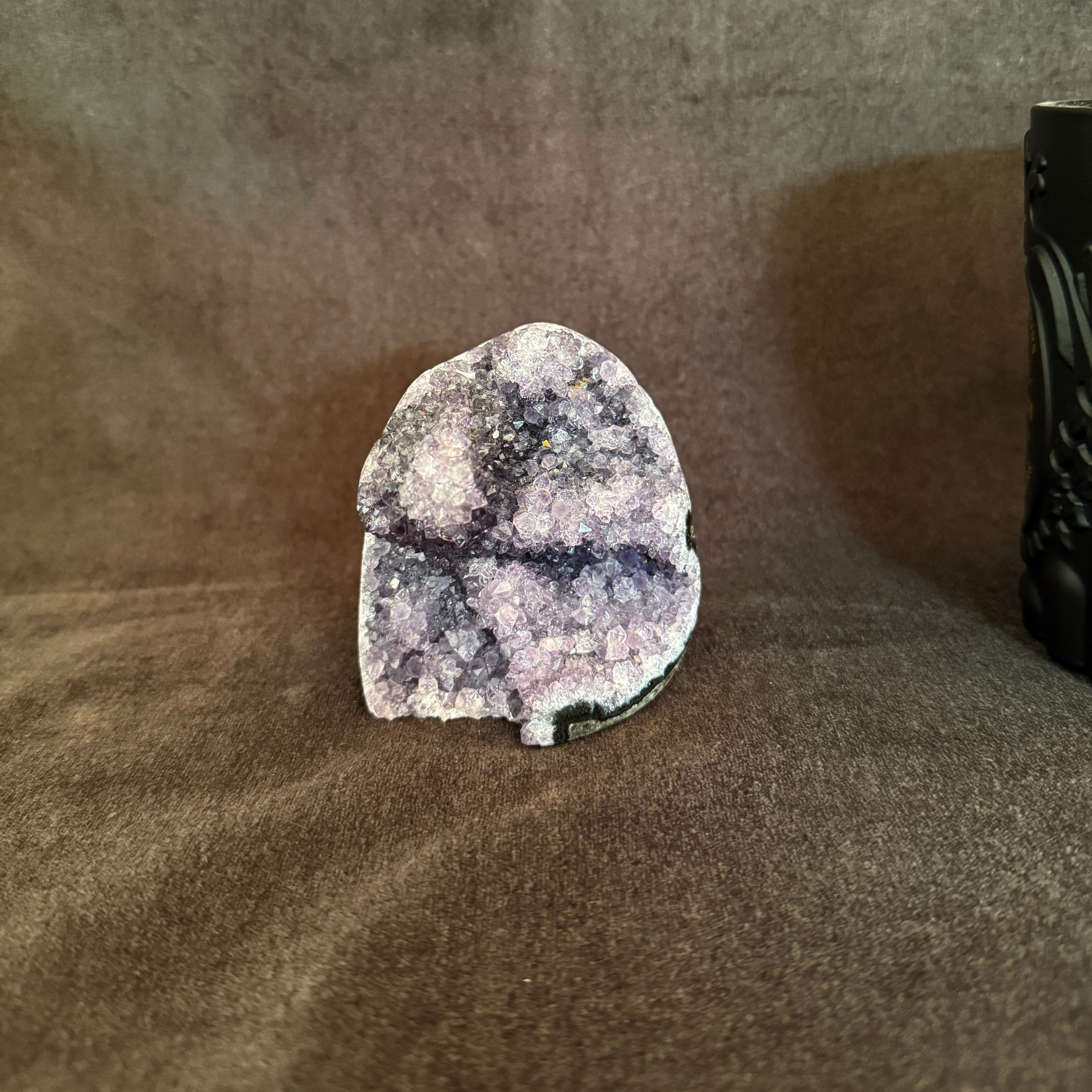 アメジスト】ドゥルージー スタンド クラスター 原石 ウルグアイ産