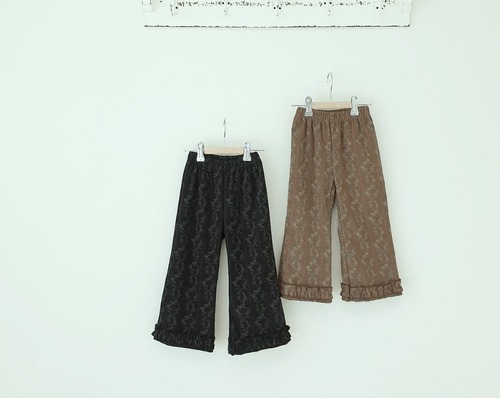 Eclair［取寄］ziping pants 26winter