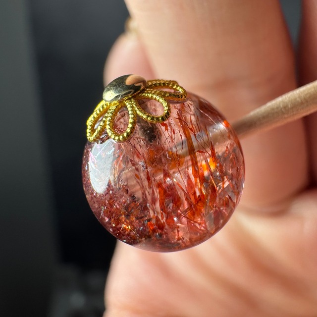 レピドクロサイトインクォーツ k18