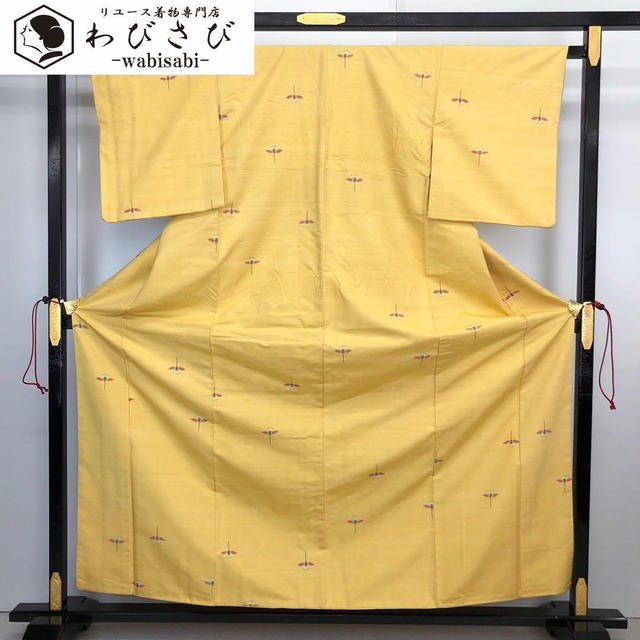 名古屋帯 丸に花模様 梅 菊 紅葉 金通し 胡桃色 O-4173 | リユース着物  