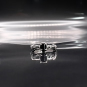 TWIN CLAW RING with ONIX / ツインクロウリング・オニキス