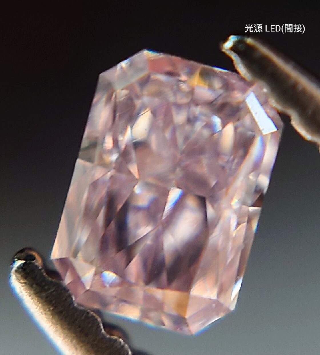 Fancy Light Purple Pink 0.111ct天然ピンクダイヤモンドルース☆ | PAY ID