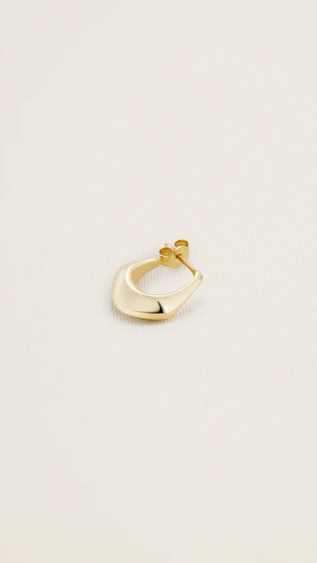 LEMAIRE -MINI DROP EARRINGS- :GOLD VERMEIL