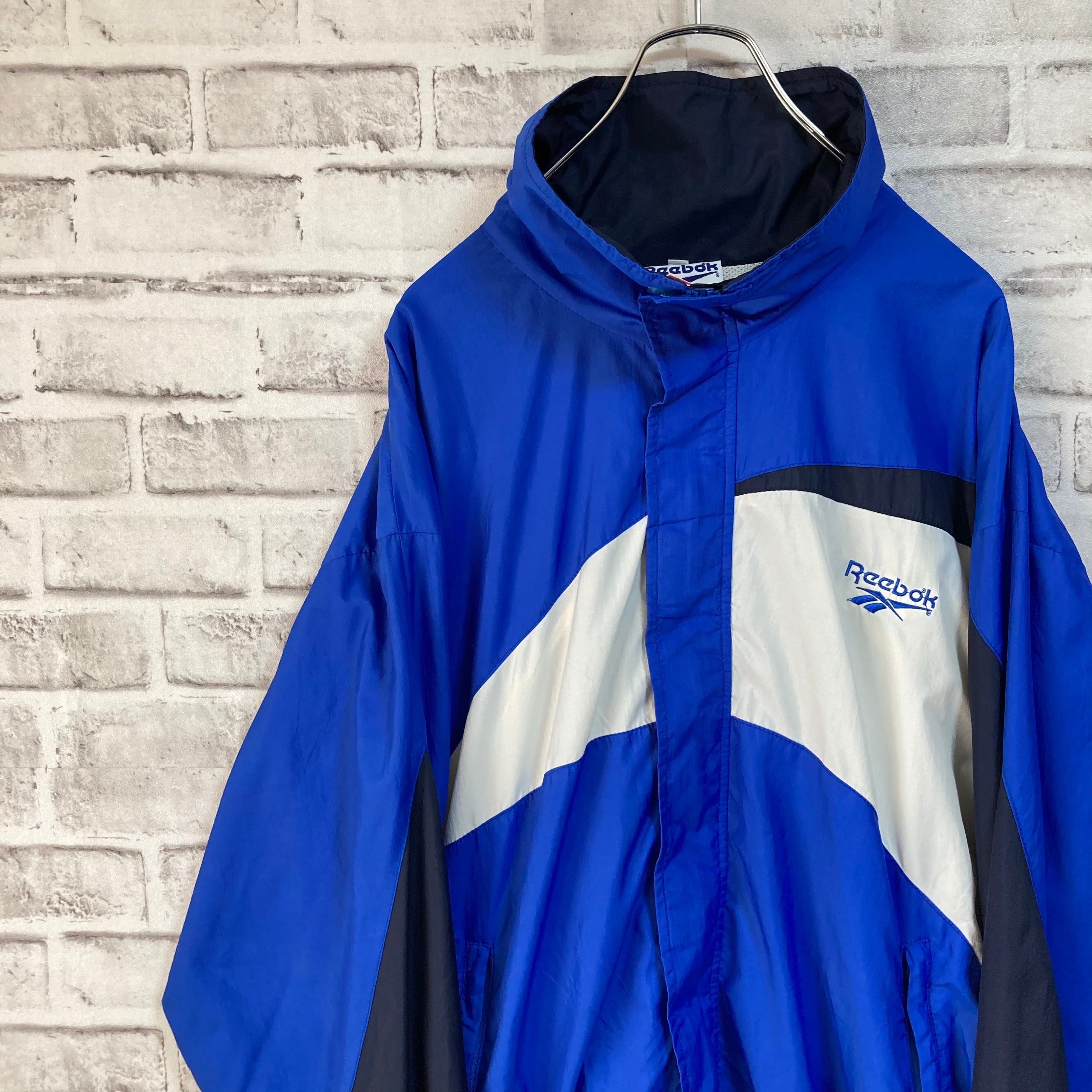 Reebok】Nylon Jacket L相当 Made in USA 90s リーボック ナイロン