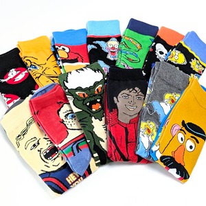 ♧【 crew socks / クルーソックス 】『 チャイルド・プレイ / チャッキー 』 靴下 / ソックス 〚アメリカン雑貨 アメトイ〛