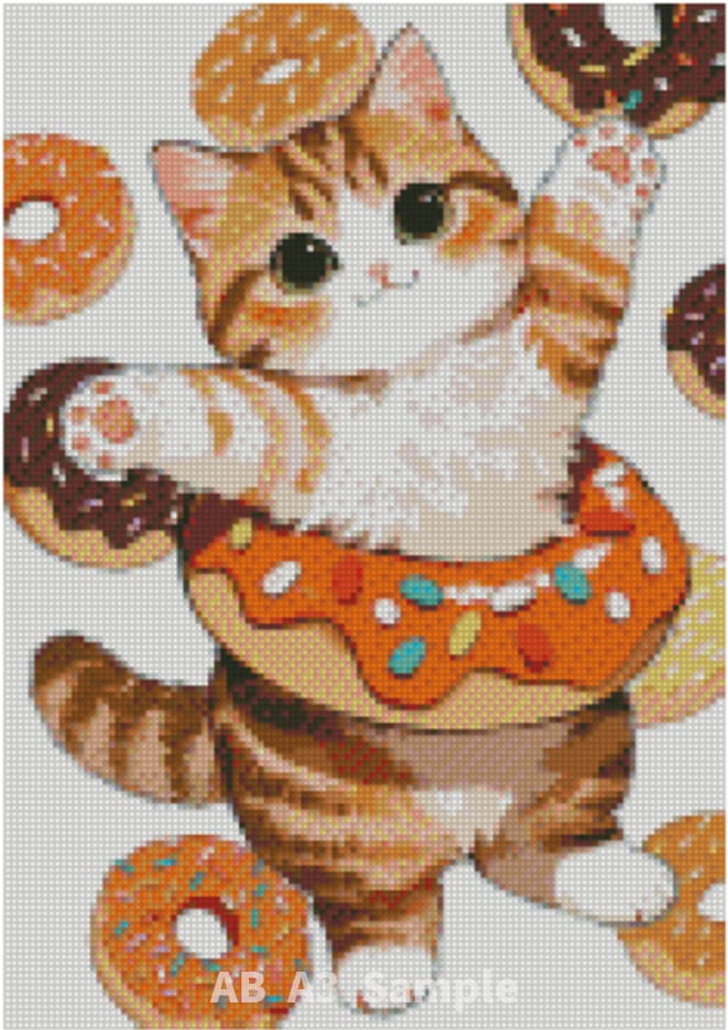 ダイヤモンドアート A3 ドーにゃん (通常/フルAB/フルCR/フル樹脂AB