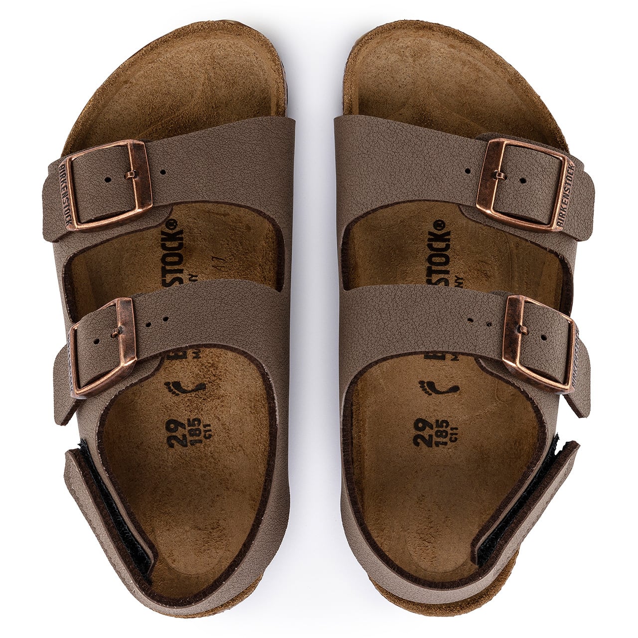 BIRKENSTOCK］Milano／ミラノ HL Kids BFBC （24-35）｜Mocha