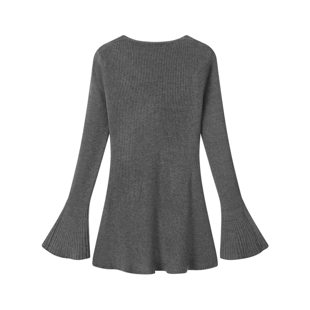 Slim-fit V-neck knit (ME525)