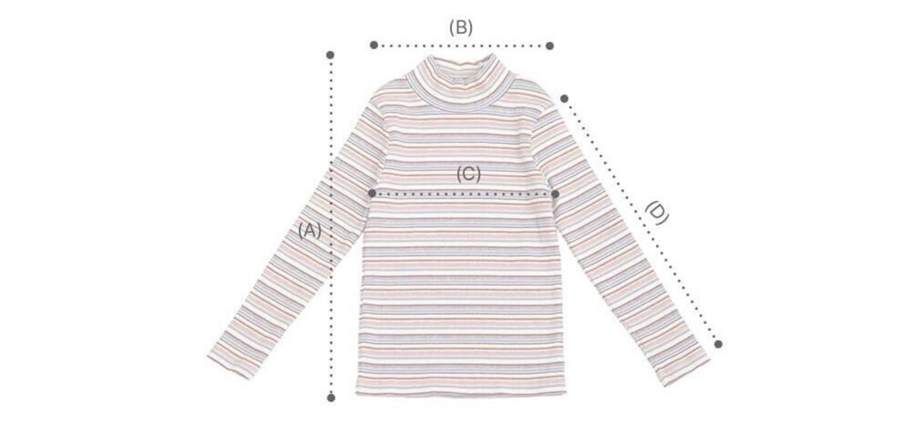 マルディアンバー / Mardi Amber / クレイハイネックTシャツ / 韓国子供服 / キッズ / 26winter〖取寄〗*XS~XXL*