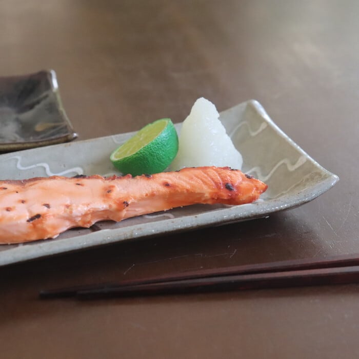 益子焼 えのきだ窯 長角皿 Mashiko-yaki Rectangular plate #264 | 和